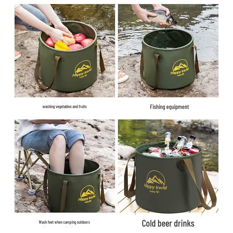 FTLY Outdoor Folding Water Bucket