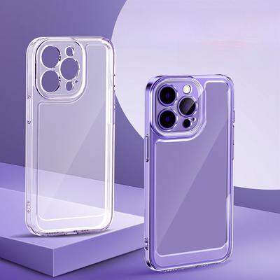 Applicable To Apple IPhone 15 Pro Full-inclusive Silicone Mobile Phone Case 13 Transparent 14 Sewing Hole Protective Case 13promax