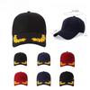 1PC Unisex Hat Brim Wheat Ear Embroidery Snapback Baseball Caps Spring and Autumn Outdoor Adjustable Casual Hats Sunscreen Hat