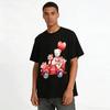 Valentine's Day Bear Heart Balloon Red Truck Print Top Pure cotton T-shirt