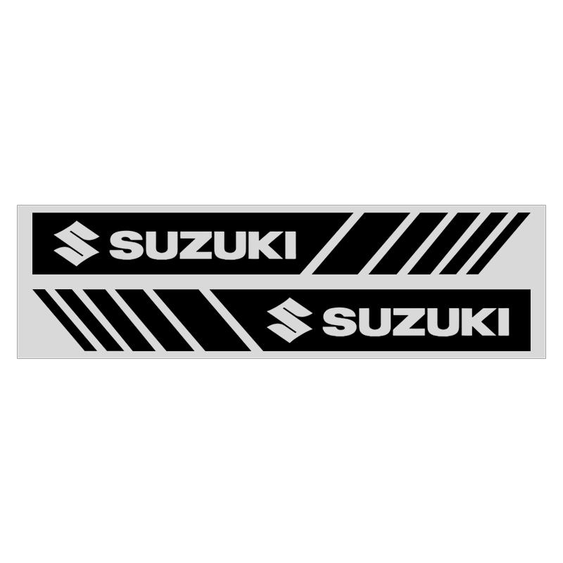 2PCS Car Rear View Mirror Side Stripe Badge 3D Sticker Car Styling for Suzuki Swift SX4 Samurai Sport Jimny Grand Vitara Alto GW250  Splash Swace