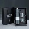 500ml Doppelwandiger Edelstahl Vakuumisolierter Reisebecher Set für Wein, Bier, Kaffee, Business Wasserflasche