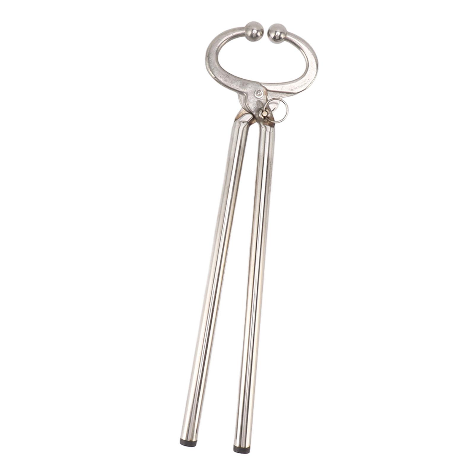 

Cow Nose Plier Stainless Steel Automatic Locking Bull Cattle Nose Ring Pliers for Farm Ranch