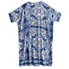 Kortermet Plus size vintage floral nytt i kjoler for kvinner uformell løs lang sommerkjole