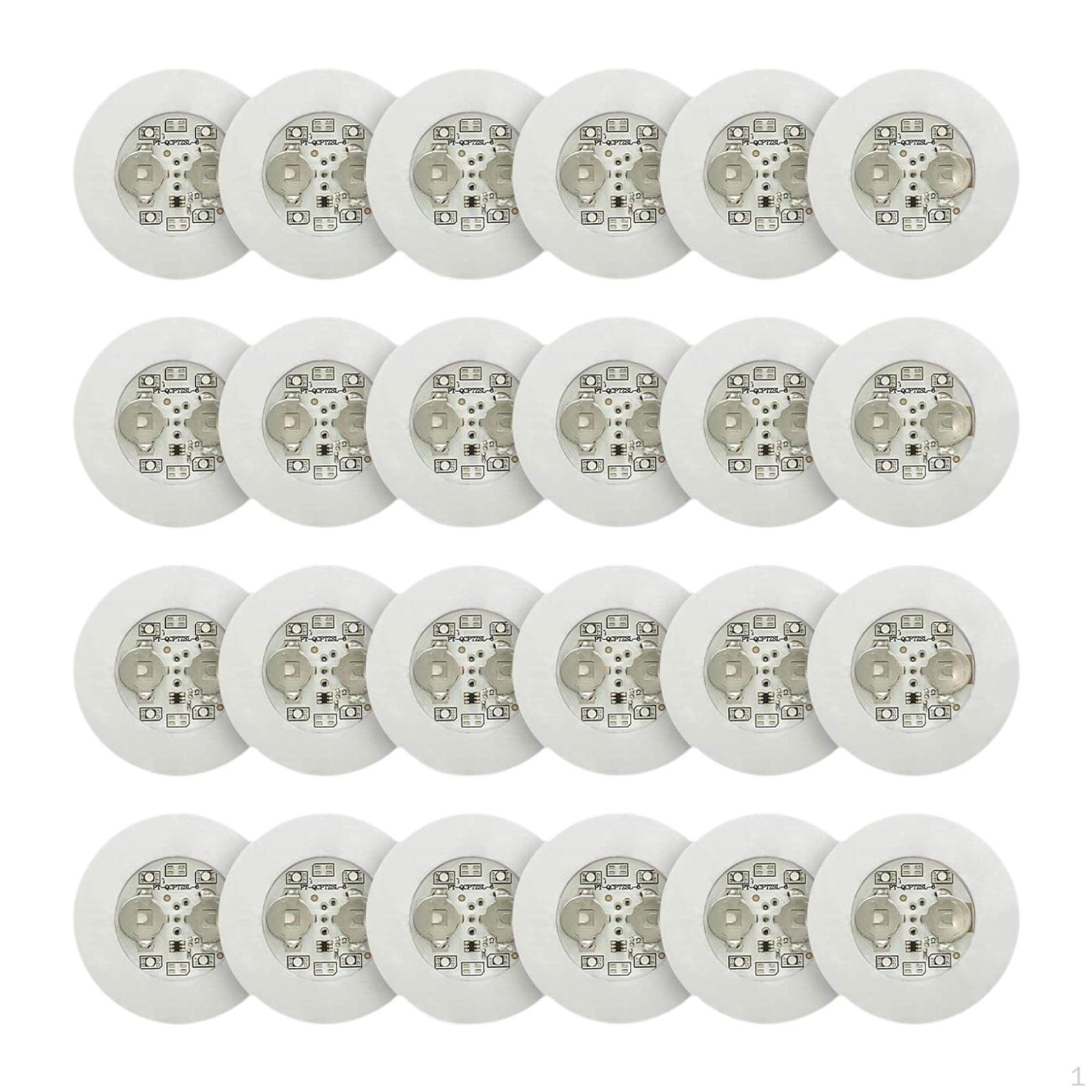 

Светодиодные подставки 7 цветов RGB наклейки огни для паба дома рождественские бутылки светящиеся 24Pcs