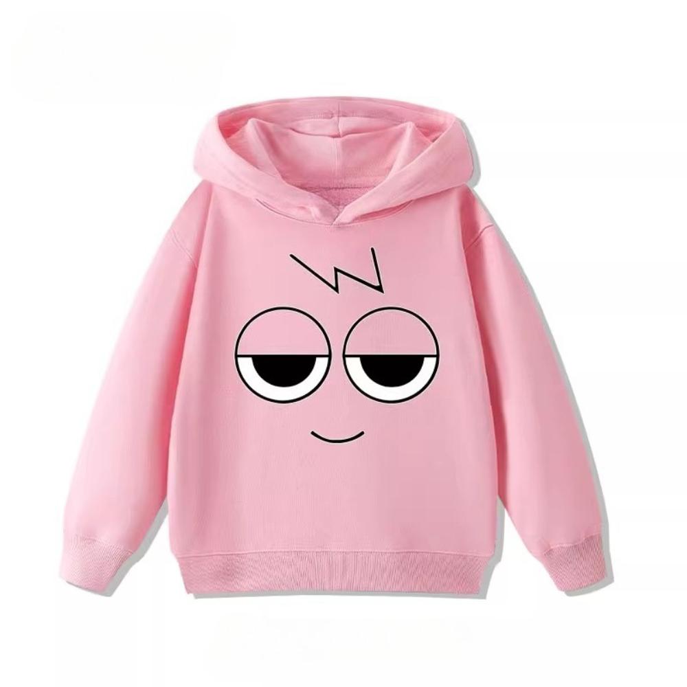 Sprunki Music Rhythm Box Peripheral Children's Hoodie Sweatshirt Boy and Girl Clothing Autumn and Winter Warm Children's Clothes