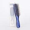 Dual-Use Fluffy Styling & Detangling Comb with Soft Fine Needles and Massage Feature