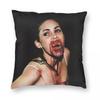 Jennifers Body Jennifer Check Square Pillowcase Polyester Linen Velvet Pattern Zip Decorative Car Cushion Cover