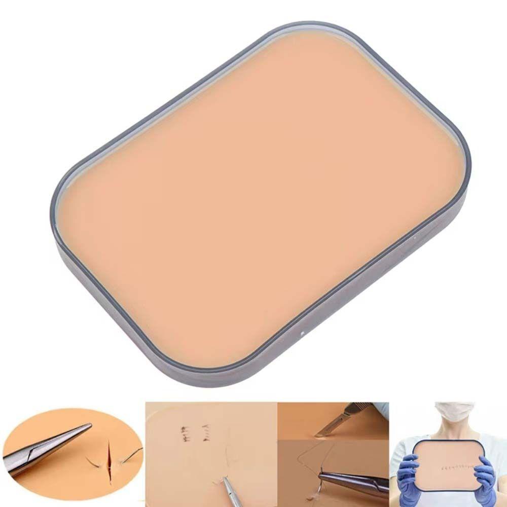 Teaching Model Upgrade Suture Exercise Pad Reusable Human Traumatic Skin Model for Practice