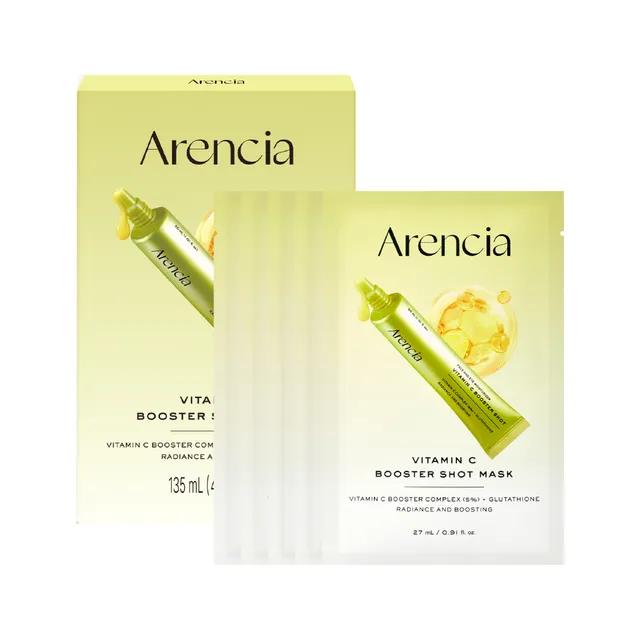 arencia Vitamin C Booster Shot Mask 27ml X 5ea