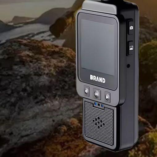 1080P Handheld Sports Pocket Camera HD Display 180° Rotatable WiFi Wireless Video Recorder for Motorcycle and Vlogging