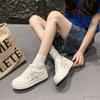 Small man thick sole heightening Forrest Gump shoes women's 2025 new little white shoes casual fashion versatile breathable net shoes sports