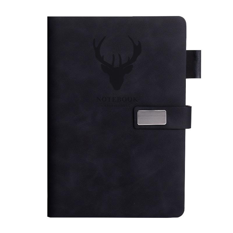 A5 Leather Notebook Diary Custom Logo Business Journal Writing Genuine Leather Handmade