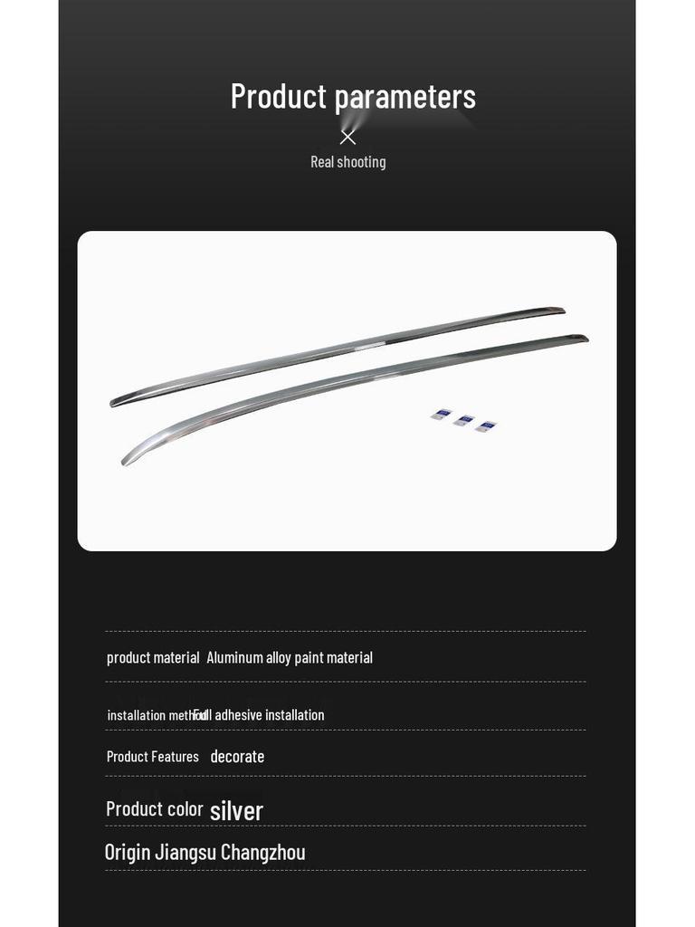 Mazda CX-50 Aluminiumlegierung Klebe-Dachträger