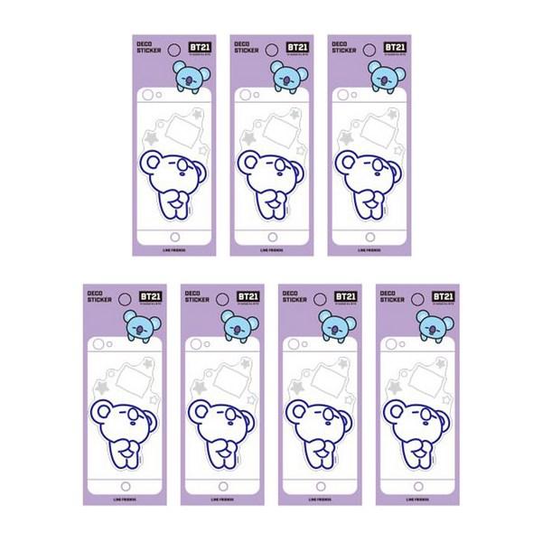 

Наклейка-деко Line Friends BT21 Mobile, Koya, 7 шт.