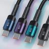 100W Type C to Type C Fast Charging Cable Universal Compatibility High Speed Data Transfer Cord for Phones Laptops Tablets