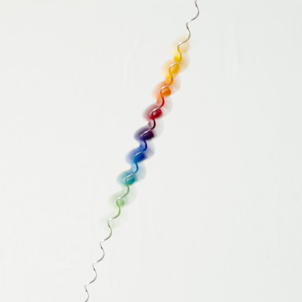 Grimm's Rainbow Spiral Toy, Educational Toy, Repetitive Motion, Science, Visual Educational Toy, 52cm