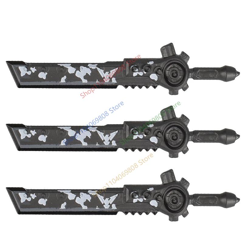 MOC Figure Accessory Building Block Game character Weapons Set Black Eagle Boxing Gloves Armor Shield Dart Machete Brick Toy N22