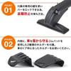 Bonarca Base Carrier Set of 2 a secure lock made of stainless Total length 110 cm Maximum load 150 kg lock Aluminum alloy material Passenger car