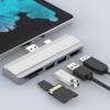 For   Dock 5 in 1 5 Gbps Memory Card Reader 4K Resolution Aluminum   Hot Swap USB3.0 Hub for  10 for