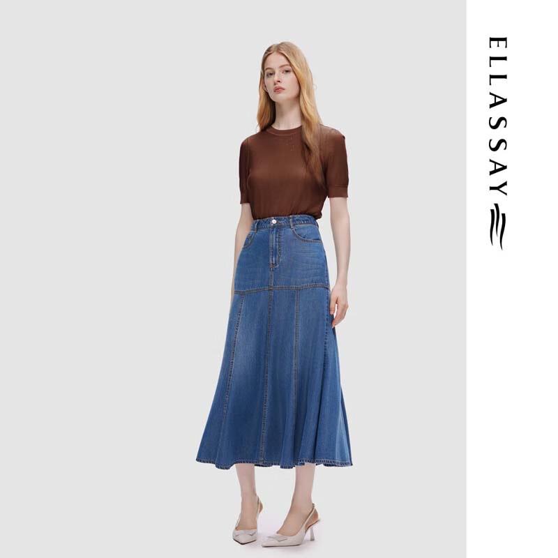 ELLASSAY Women's Slim-Fit Knit Top