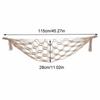 Hammock for Stuffed Animals Toy Net Wall-Mounted Corner Holder Organizer Storage for Playroom Nursery Dorm Bedroom Decor