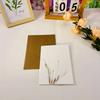 12pcs/24pcs Cardboard Embossed Greeting Cards Holiday Greetings Postcards DIY Gift Messages Decorative Cardboard