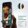 Luxury With Camera Touch Control Capture Button Case For iPhone 16 Pro Max 16 Plus For Magsafe Wireless Charge Clear Phone Cover