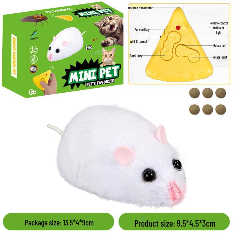 Bionic Remote-Controlled Animal Toy: Cockroach, Centipede, Frog, Crab, Prank Spider, Boa Constrictor, Mouse.