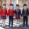 British Academy Style Cardigan Sweater Kindergarten and Primary School Uniform for Spring, Autumn, and Winter Wear