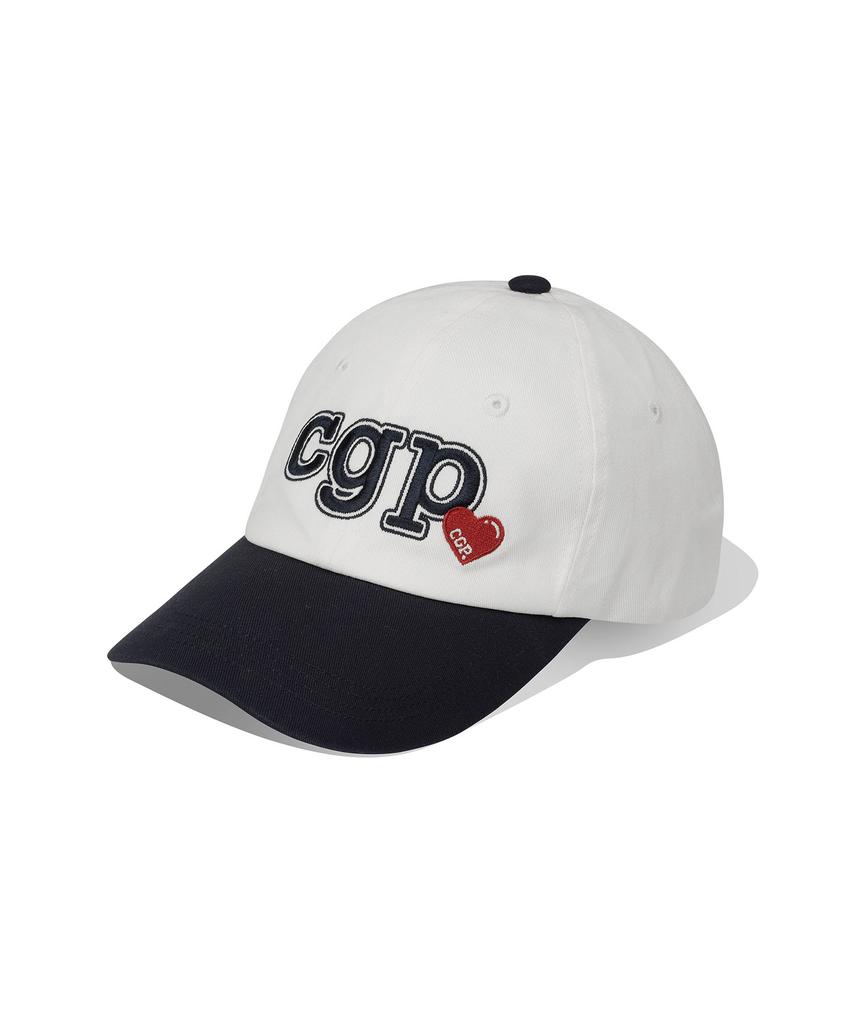 CGP Cgp Artwork Color Block Ball Cap_Cream