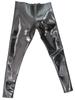 Fashion Men Pu Elastic Pants Latex Double Side Wear Men'S Pencil Pants Stage Dance Legging Slimming Tight Leg Pu Jeans Trousers