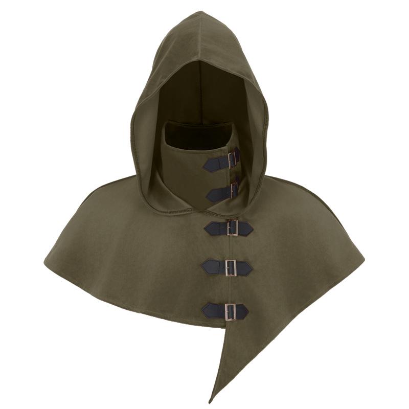 Mittelalterliche Kapuzenmantel-Kluft für Mönch, Zauberer oder Priester Cosplay