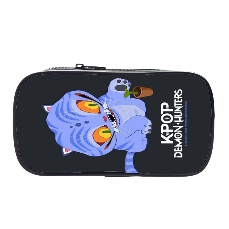 New Printed Witch Huntrix Kpop Student Pencil Bag Kpop Storage Stationery Bag Pencil Bag Men and Women