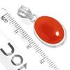 925 Sterling Silver Pendant Women Handmade Jewelry Valentine's Day Gift Amber Amethyst Black Onyx Carnelian Garnet Quartz Green Onyx Gold Stone