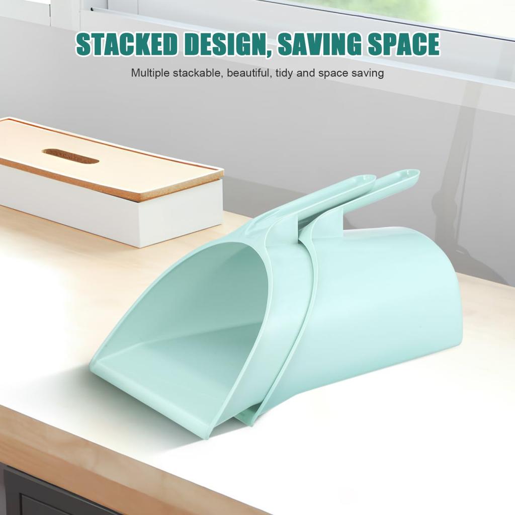 OATIPHO 2pcs Dustpan Pan Cleaning Shovel for Kitchen Standing Dust Floor Tray Sofa Couch Cleaner Mini Broom Creative Garbage Shovel Mini Tool