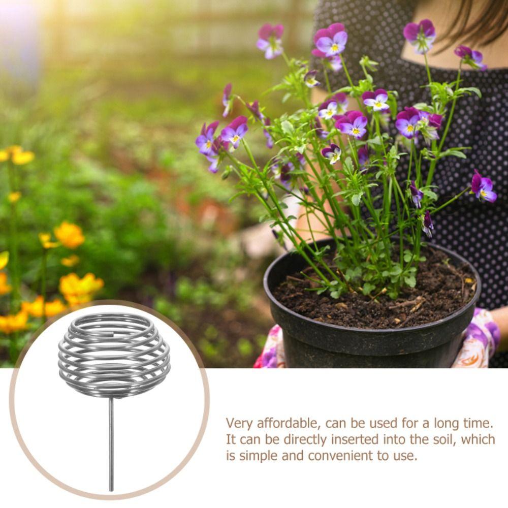 10 szt. Koszyczki do nawożenia ogrodniczego ze stali nierdzewnej Koszyczki na nawóz do roślin kwiatowych