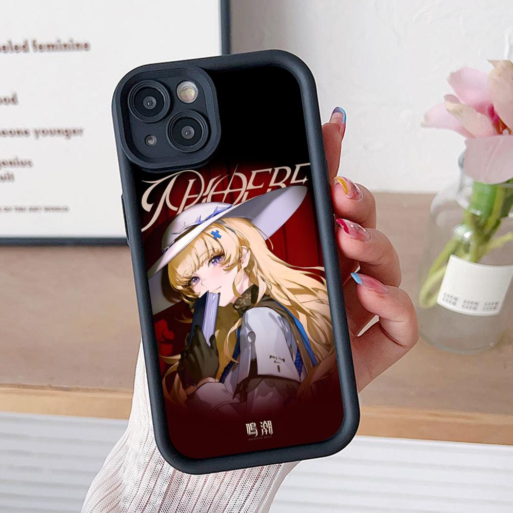 Wuthering Waves Phoebe Phone Case for iPhone 17 16 15 14 13 12 11 Air Pro Max Plus Thicken TPU Colorful Cover Smartphone Pretty
