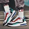 Large Size Couple Casual Sports Trendy Shoes Versatile Air Cushion Color Matching Replica Fashionable Breathable Lightweight Running Shoes Men's Shoes