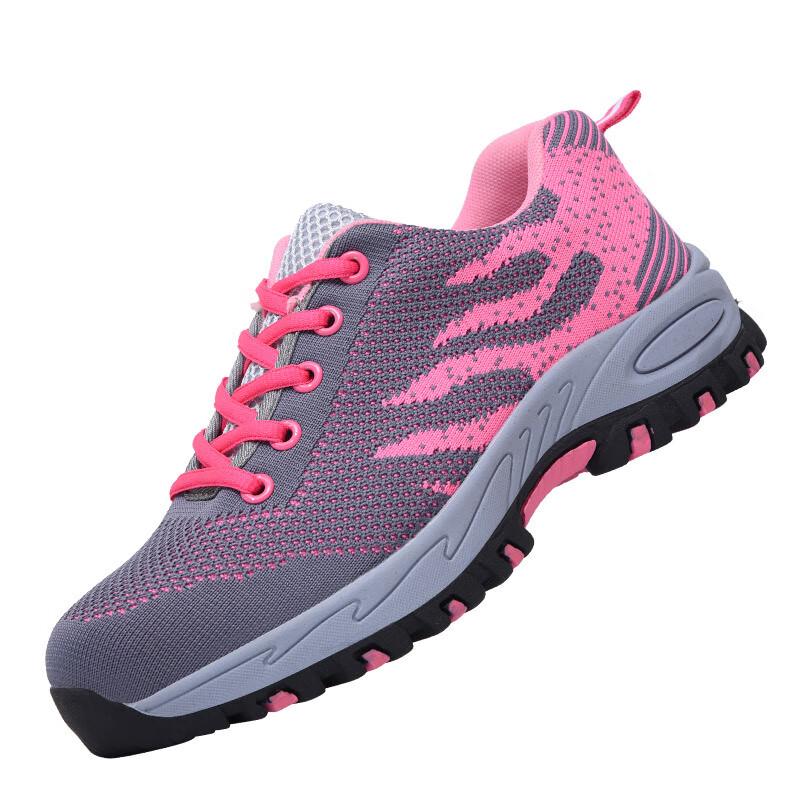 Jianguo Flyknit Steel Toe Insulated Safety Shoes