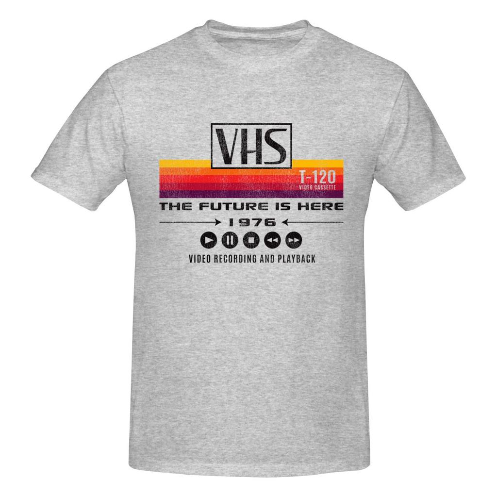 Vhs The Future Is Here 1976 Worn Out Lts Versatile Tshirt Fresh And Casual Atmosphere Tee