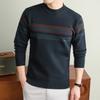 Men S Thick Knit Sweater Business Casual Long Sleeve Crew Neck Pullover