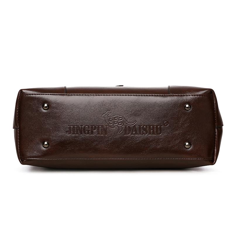 Vintage Damenhandtasche Pendler-Tragetasche Große Kapazität Umhängetasche