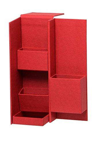 

Nakabayashi LST-B01WR Lifestyle Tool Small Storage Case Box S Wine Red