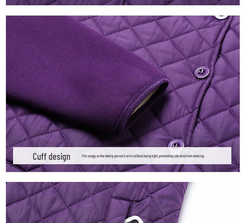 Premium Extra-Thick Winter Thermal Set for Middle-Aged and Elderly: Men's & Women's Velvet-Lined, Thick Warm Cardigan.