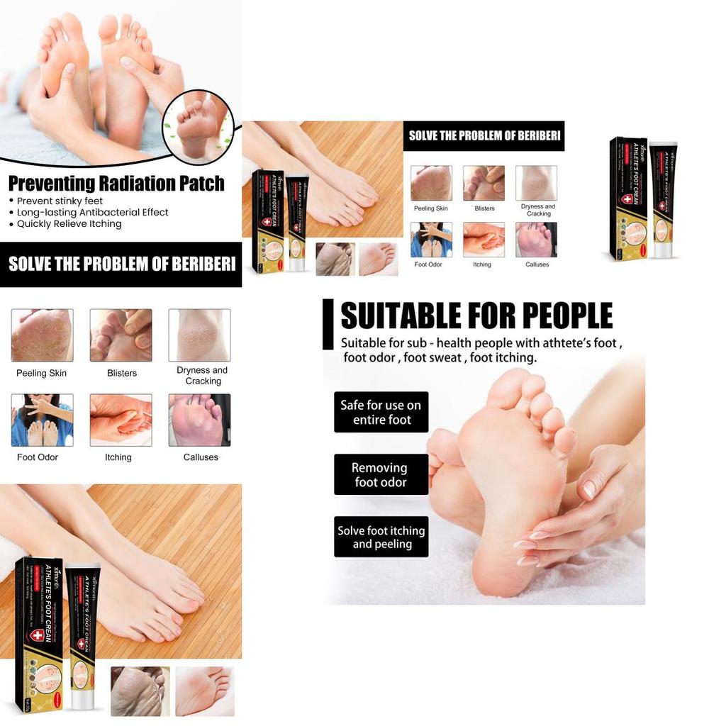 Ximonth Foot Odor Removal Cream With Soothing Formula For Itchy And Dry Skin Care