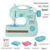 Electric Sewing Machine Toy for Kids: Mini Pretend Play Appliance for Girls, Kindergarten Fun, Parent-Child Handmade Activity