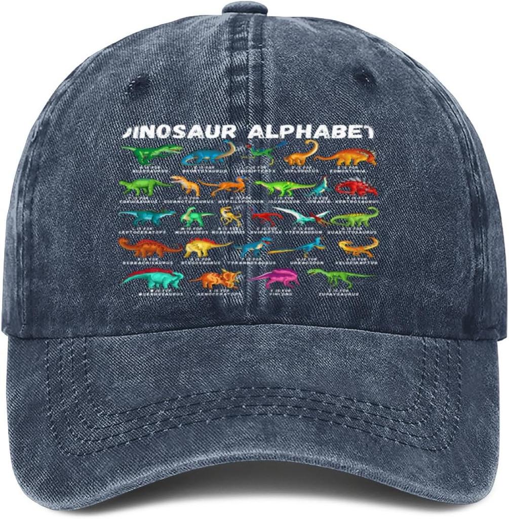 Baseball Cap,Funny Lore Alphabet A to Z Letter Hi Dad Hat Gifts for Men Women