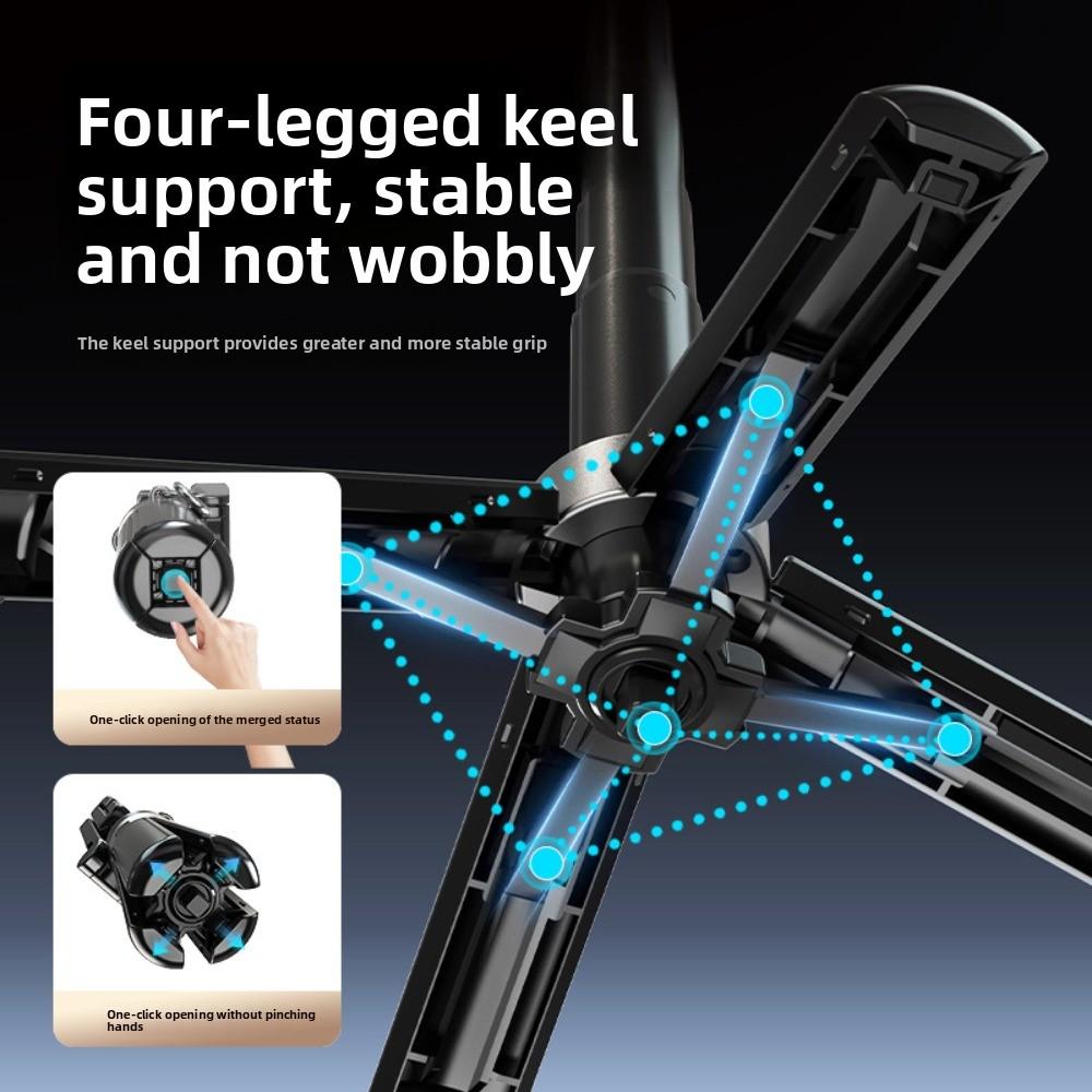 Przenośny Teleskopowy Kijek do Selfie Obracany o 360° Kijek do Selfie Statyw Akcesoria do Telefonu