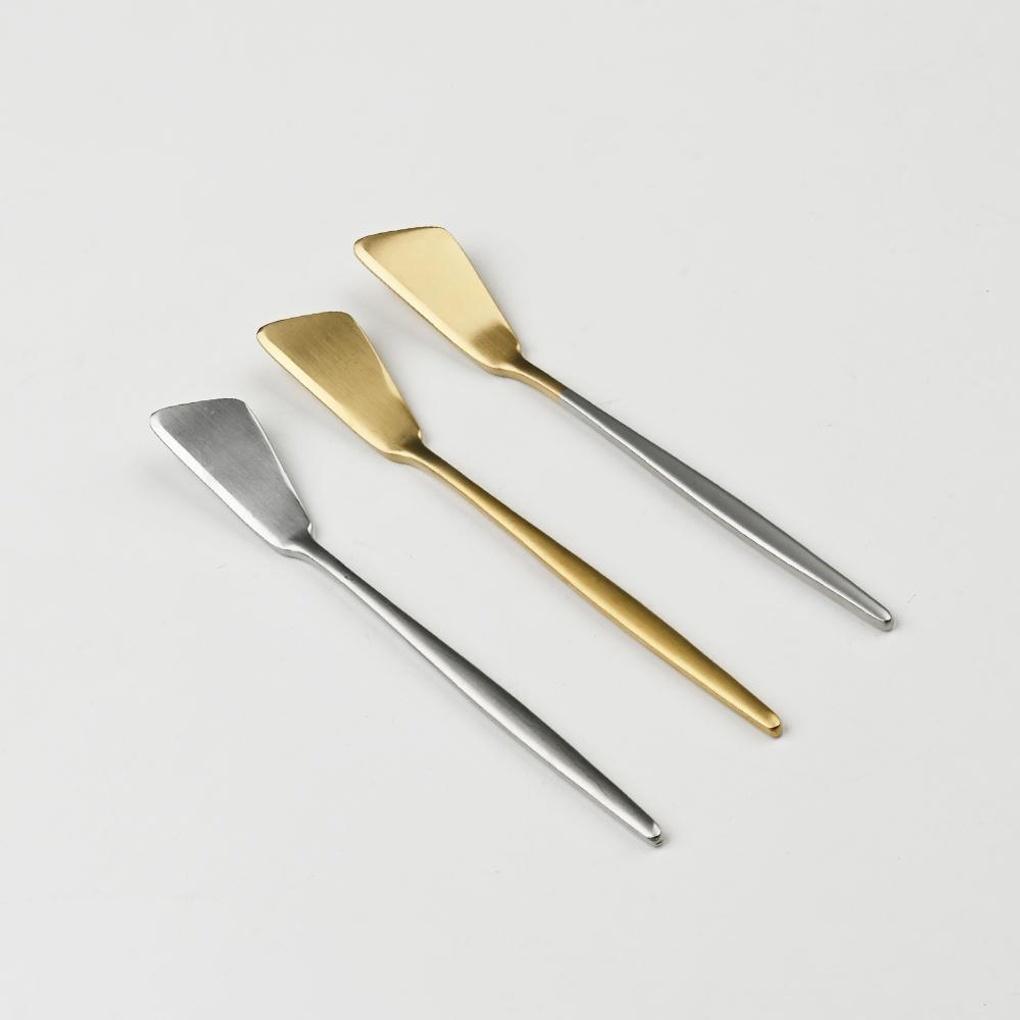 

Abella matte stainless steel butter knife in 3 colors